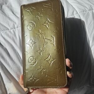 Louis Vuitton Gold Embossed Wallet